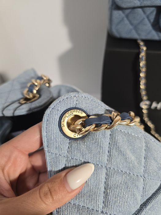 Налична чанта Chanel Hobo 25S Denim