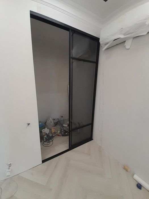 Душевая, ванная шторка, лофт перегородка, зеркала