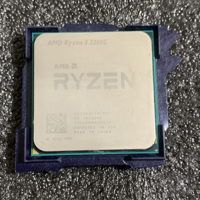Ryzen 3 3200g + боксовый кулер am4