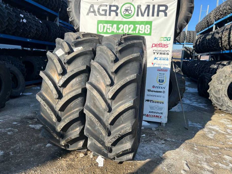 Anvelope noi agriocle de tractor spate 580/70R38 Cauciucuri