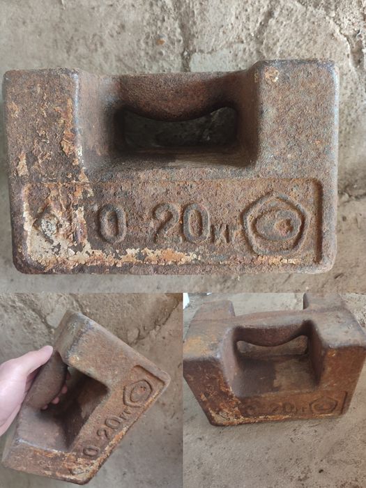 Продам советская гиря 20 кг