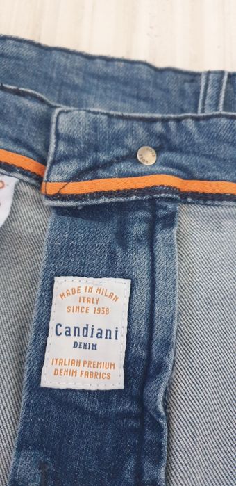 Hugo Boss Candiani Slim Fit 36 НОВО ОРИГИНАЛ Мъжки Къси Дънкови Панталони