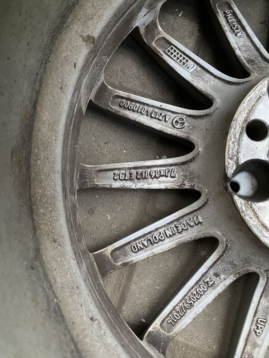 Диски на Мерседес R16 б/у из Германии