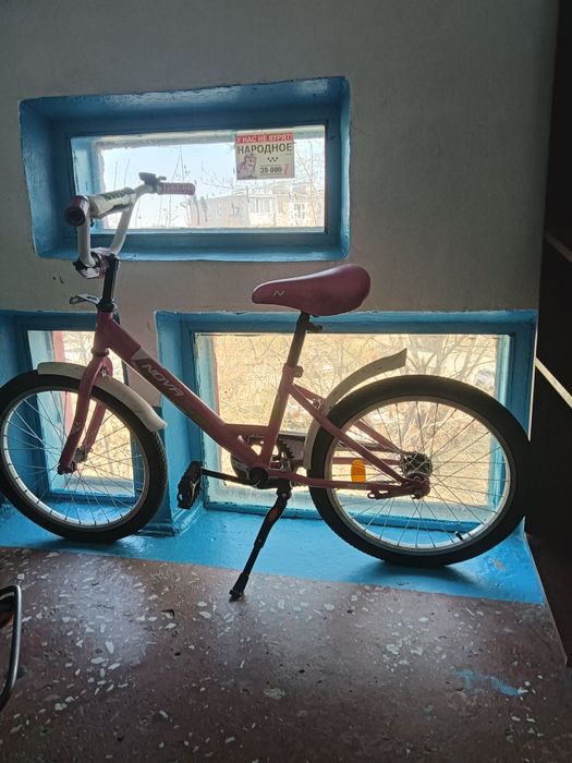 Велосипед б/у на 5-9 лет. 15 000 тенге