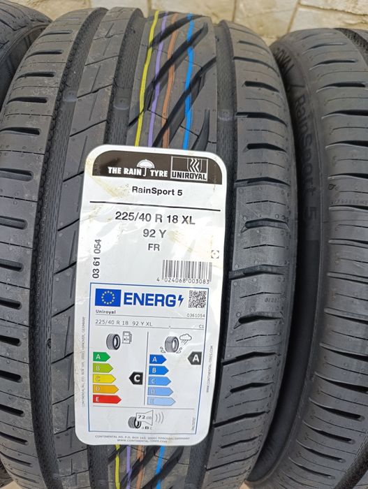 Нови летни гуми UNIROYAL 225/40/18 Reinsport 5,dot 4925,БОРД