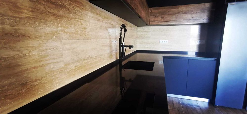 Blat quartz compzit negru