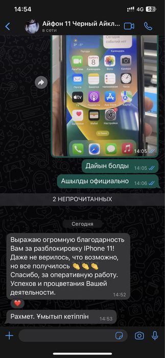 Разблокировка, отвязка iCloud