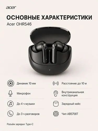 Наушники Acer срочно