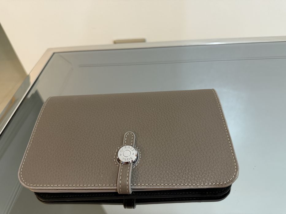 Portofel Hermes de piele
