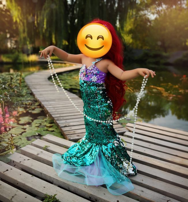 Детское платье пышное