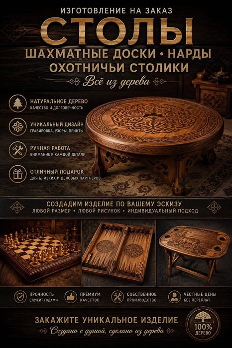 Продам нарды , шахматы