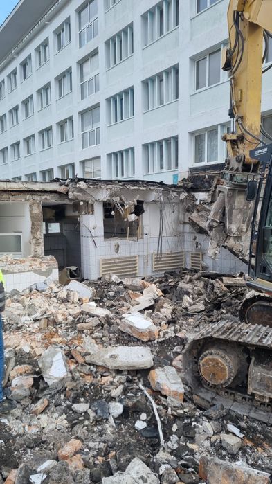 Demolari controlate taiere beton spargere piconare beton