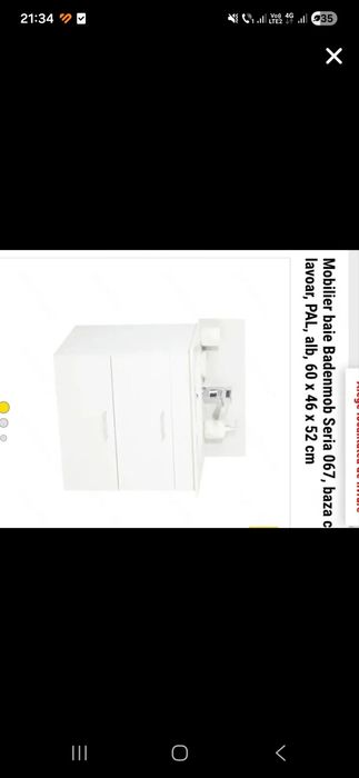 Mobilier baie white
