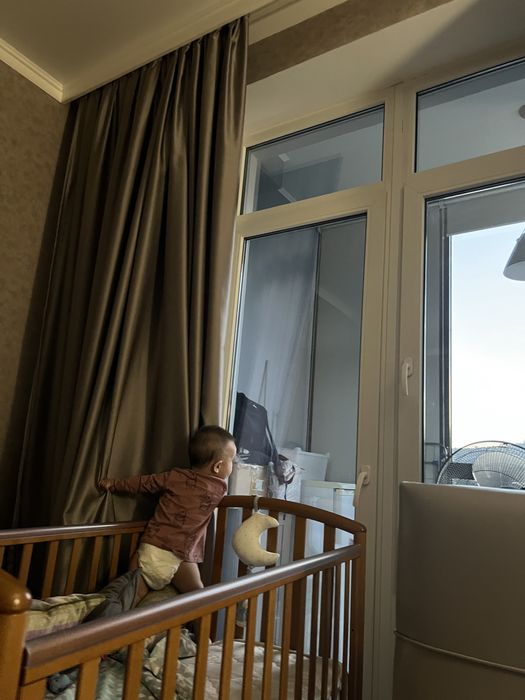 Манеж деревянный