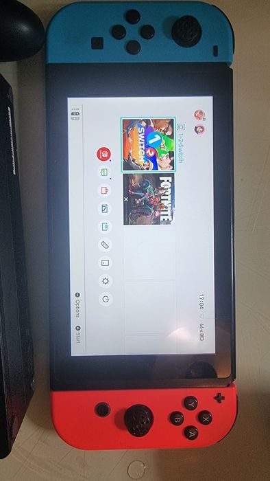 Nitendo switch  cu toate  acesorile