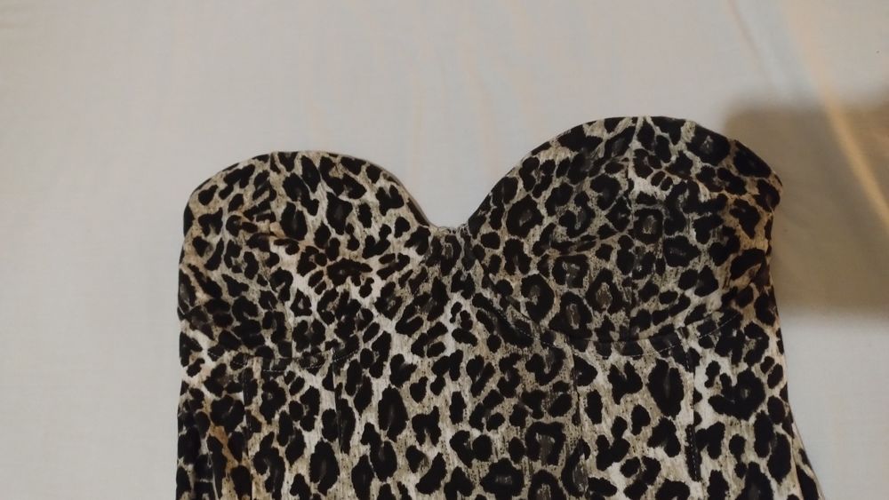 Леопардов еластичен гащеризон