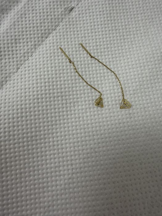Cercei aur Galben 14 K