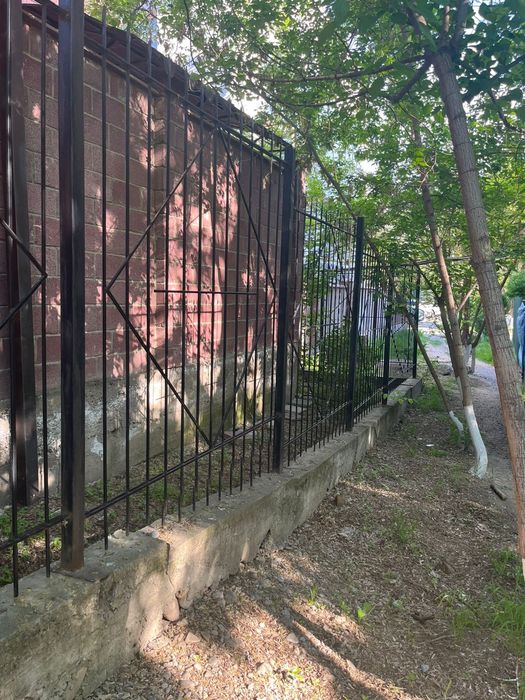 Забор металлический решетка