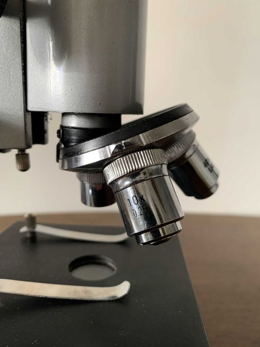 Microscop optic educațional – NOU, metalic