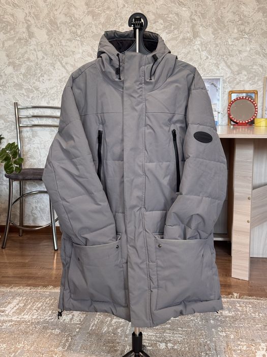 Куртка серая на зиму