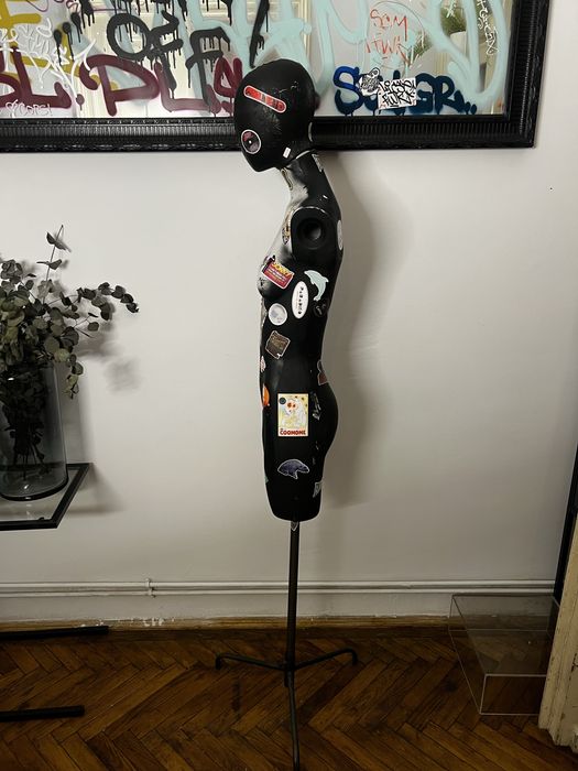 Bust manechin cu stickere - decorativ