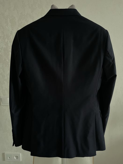 Темно-синий Костюм тройка