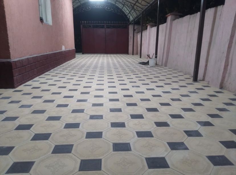 Укладка брусчатки