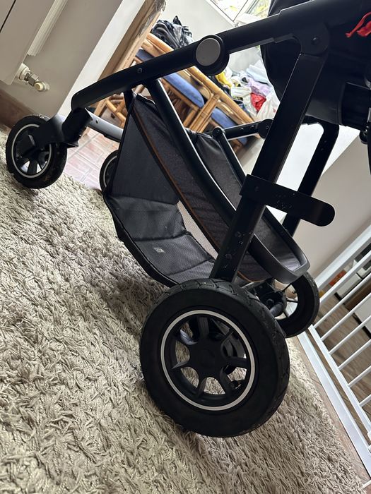 Cărucior 3 în 1 Lionelo Amber – landou + scoică ADAC, până la 22 kg