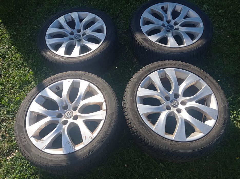 Jante citroen R18 + anvelope 245/45/R18