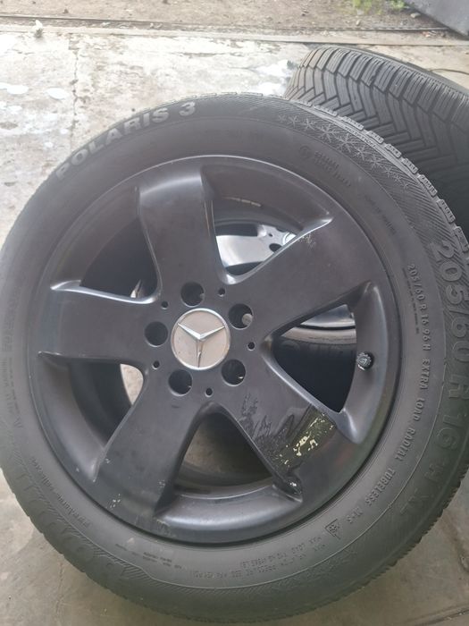Jante mercedes cu cauciucuri 205 60 R16