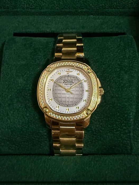 Швейцарские часы Jovial нержавеющая сталь