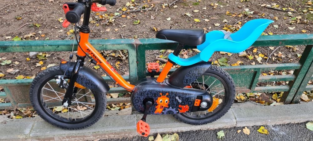 Bicicletă 14" BTWIN 500 ROBOT pt copii 3-5 ani