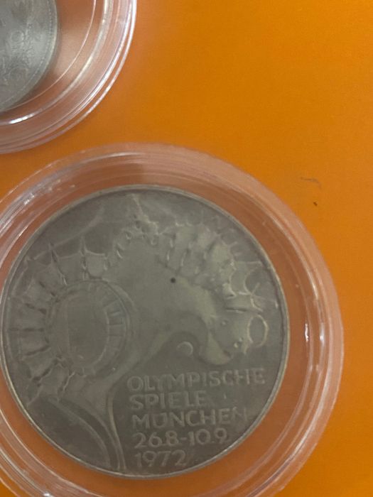 Сребърни монети лот от 5 броя