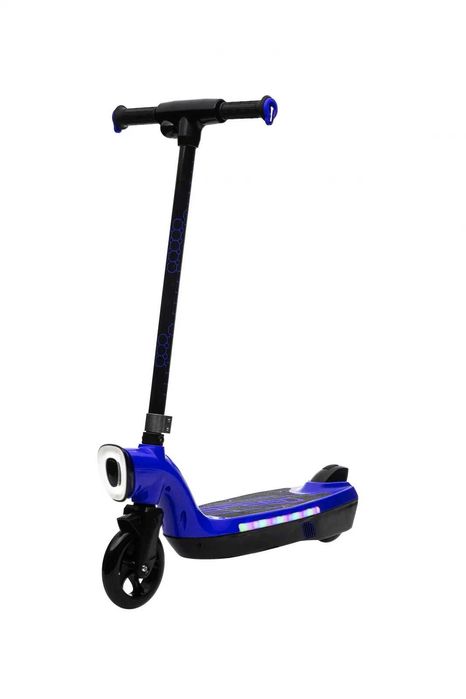 Trotineta electrica Kinderauto BJKL168, 45W, 12V 7Ah roti moi Blue