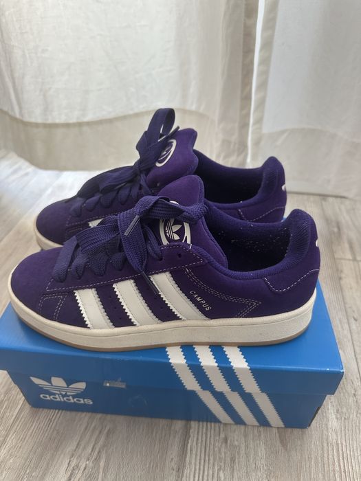Обувки adidas campus в тъмно лилав цвят