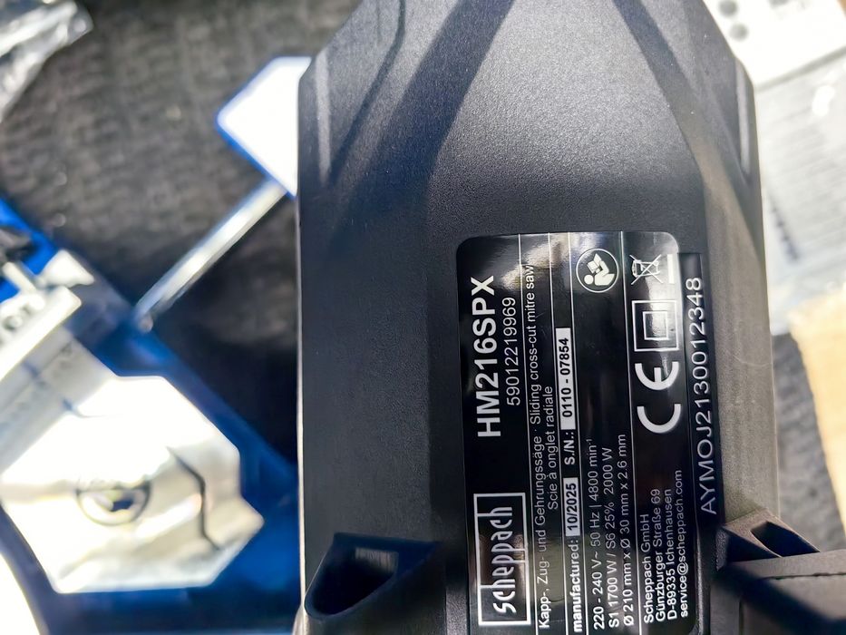 Потапящ циркуляр с изтегляне Scheppach HM216SPX /