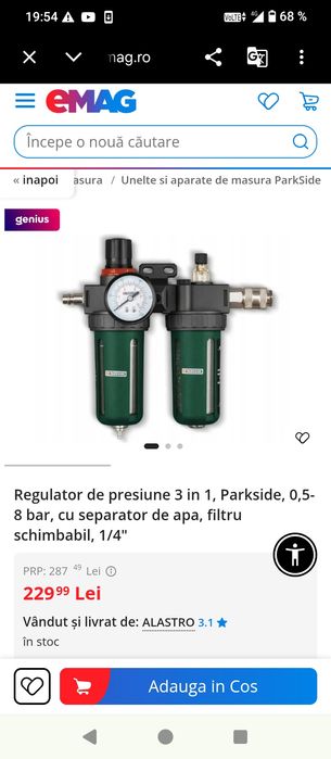 Filtru regulator aer