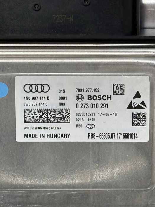 Audi A8 D5 модул динамично окачване 4N0907144B  Active Roll