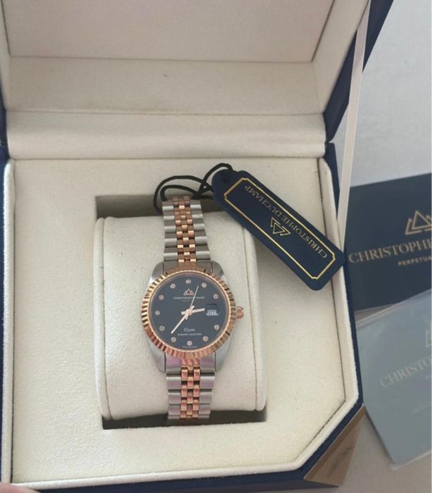 Ceas Christophe Duchamp cu diamante  nou