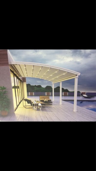 Навес пергола маркиза летник терраса веранда