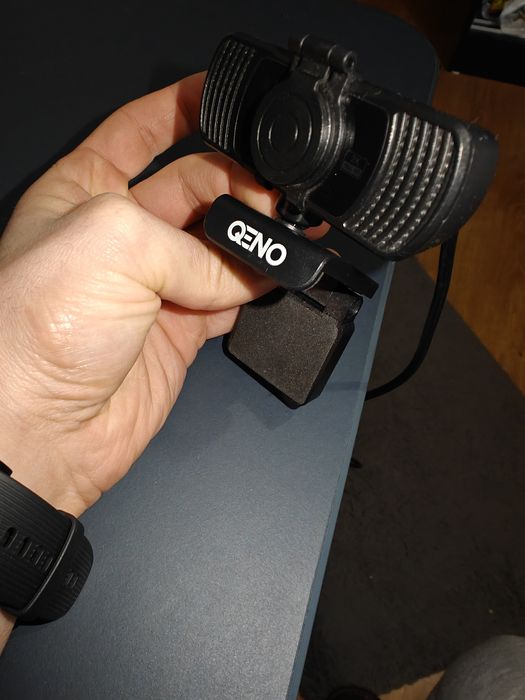 Camera Web Qeno, Webcam 2K Ultra-HD, Microfon Reducere Zgomot