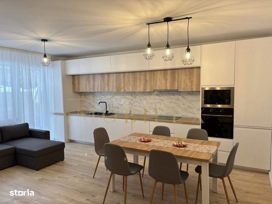 Apartament 3 camere, mobilat modern, terasa, zona Fagului/Eroilor