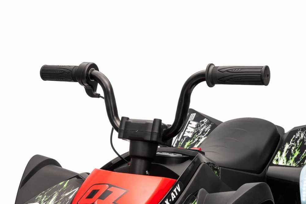 Atv electric copii Nichiduta SuperMax Black. 24V,130w scaun piele ,Eva