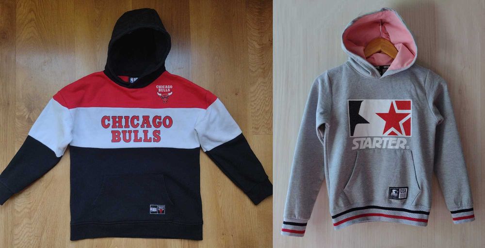 NBA / Chicago Bulls , STARTER , Hoodie - детски суичър с качулка
