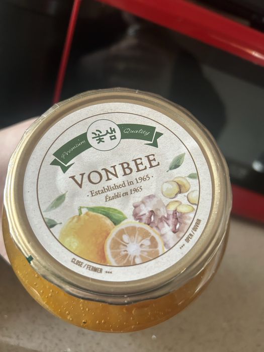 Ceai din miere ,lamaie si gimbir