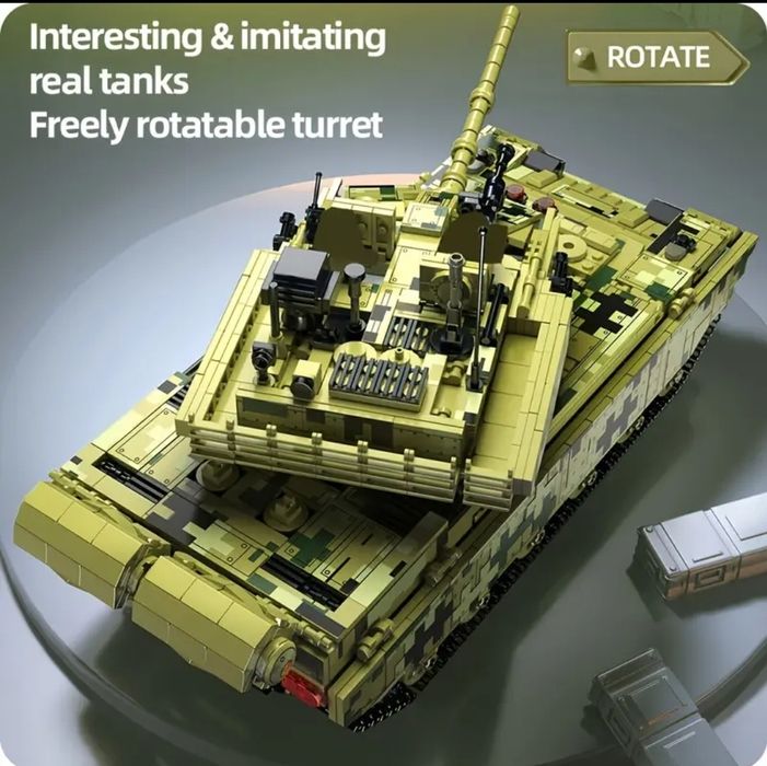 Конструктор лего военный Танк