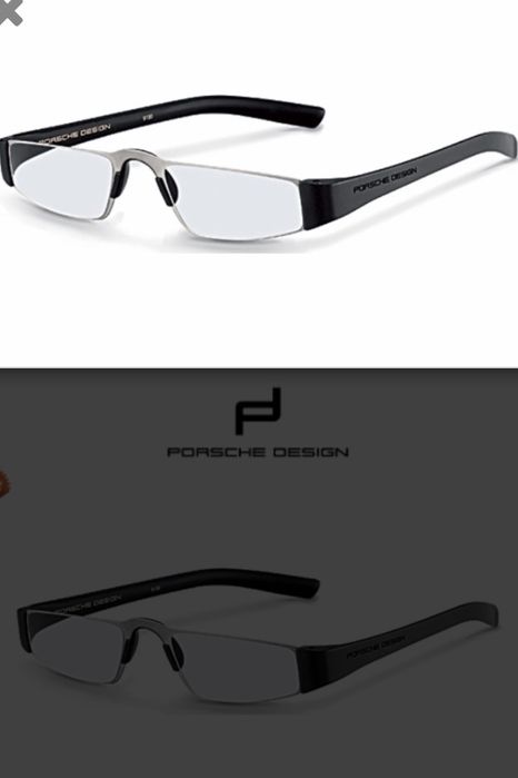 Ochelari Porsche Design citit vedere aproape