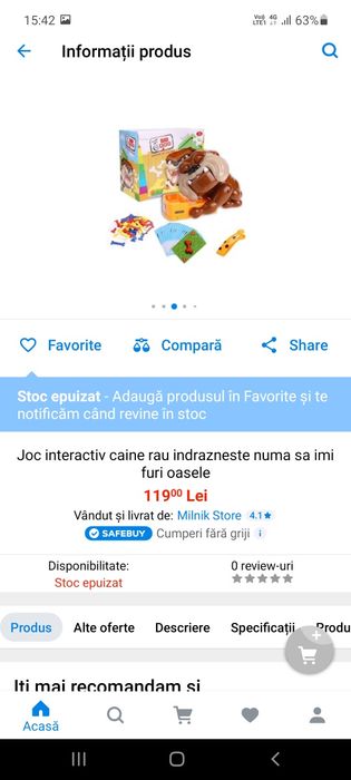 Joc distractiv "Caine rau"