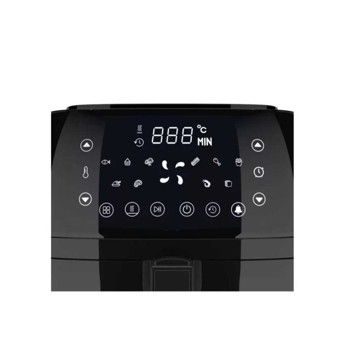 Фритюрник с горещ въздух Air Fryer Silver Crest XXL, 2150 W, 5.2л.
