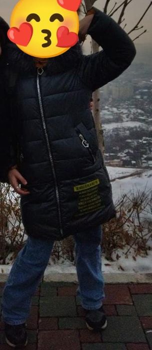 Зимняя куртка на девочку подростка